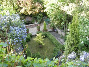 My writing room this summer